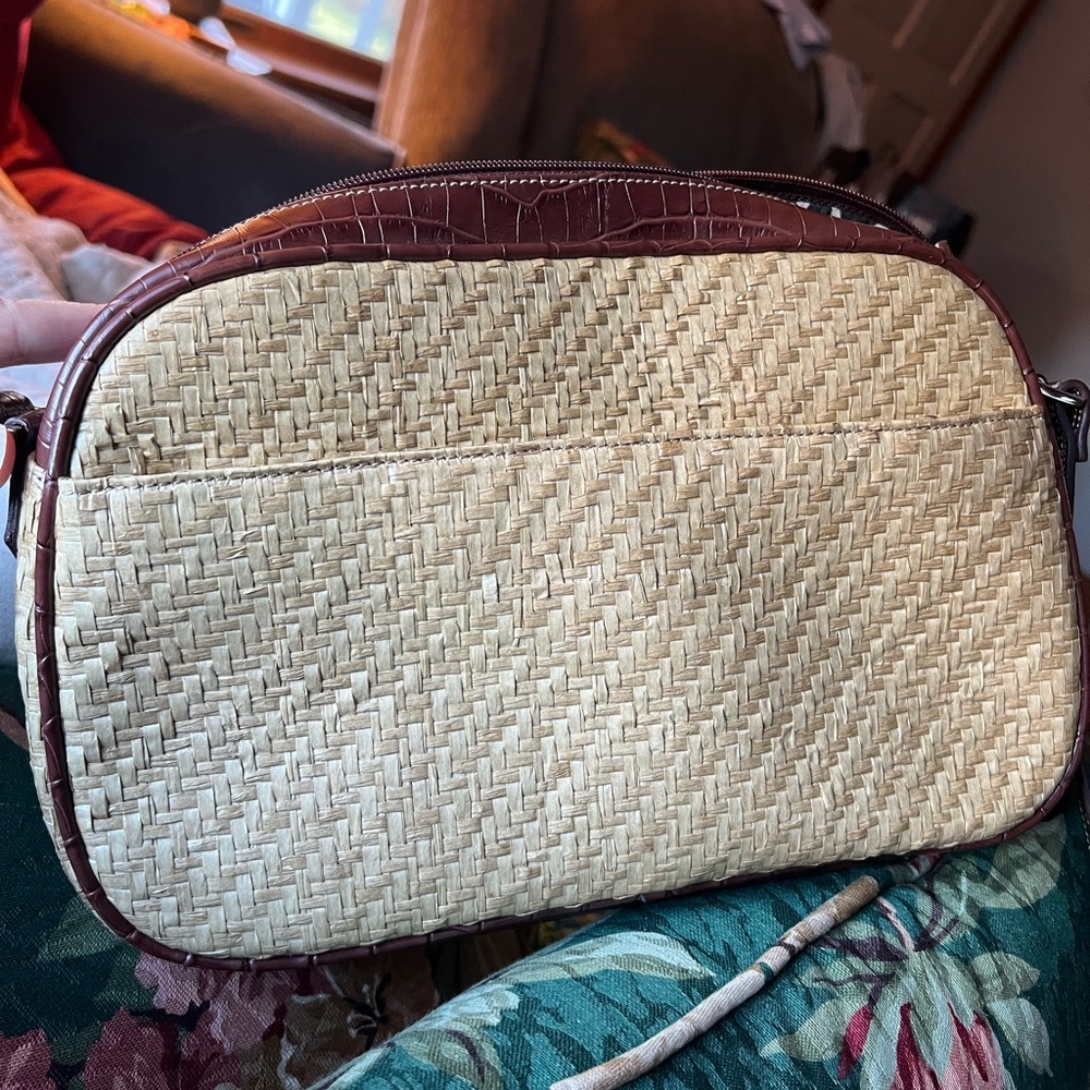 Liz Claiborne woven purse NWT